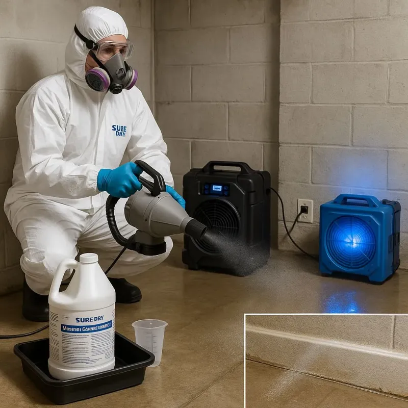 Sanitization and Odor Removal process in Firing Range, GA